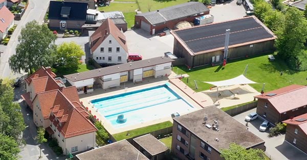 Bürgerhaus, Freibad und künftiges Bürgerzentrum „Quartier alter Bauhof“ (2019)